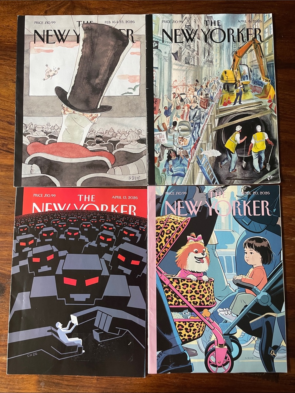 12 The New Yorker Magazines Mixed Bundle Lot of 12 mags 2025 - 2026 as pictured - Picture 5 of 8